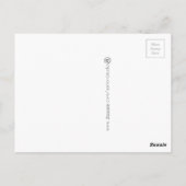 Jesus-Saison Postkarte (Rückseite)