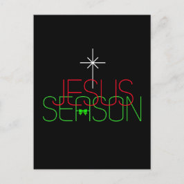 Jesus-Saison Postkarte