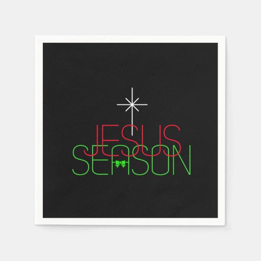 Jesus-Saison Serviette (Vorderseite)