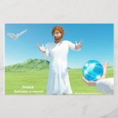 Jesus Salavator e - mundi Flyer (Vorne)