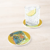 Jesus Sandstein Untersetzer (Seite)