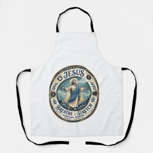 Jesus Sanfte Bewegung Wellness-Shirt Glaube basier Schürze
