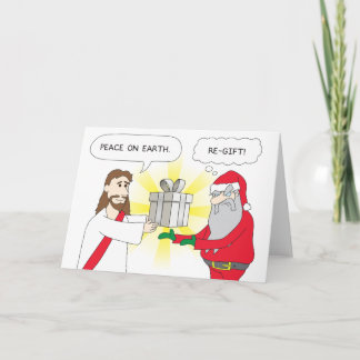 JESUS / SANTA: REGIFTMAS KARTE