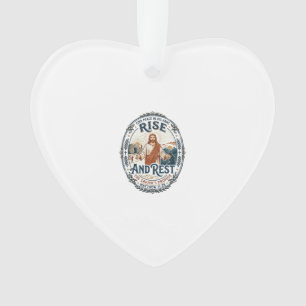 Jesus Sauerteig-Brot-Community-Shirt Glaube basier Ornament