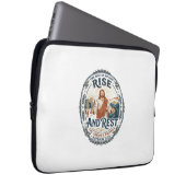 Jesus Sauerteig Brot Gemeinschaftsshirt Glaube bas Laptopschutzhülle (Vorne Rechts)