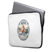 Jesus Sauerteig Brot Gemeinschaftsshirt Glaube bas Laptopschutzhülle (Vorderseite Links)