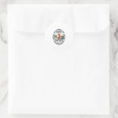 Jesus Sauerteig Brot Gemeinschaftsshirt Glaube bas Runder Aufkleber (Tasche)