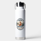 Jesus Sauerteig Brot Gemeinschaftsshirt Glaube bas Trinkflasche (Vorderseite)
