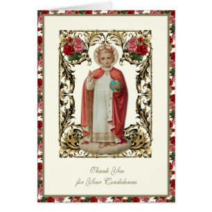 Jesus Säugling Prag Religiöse Beerdigung Beileid