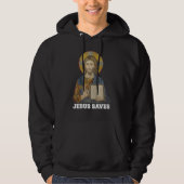 Jesus Saves Christian Faith Trust in God Lord Chri Hoodie (Vorderseite)