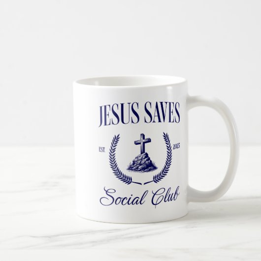 Jesus Saves Christian Women  Kaffeetasse (Rechts)