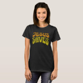 Jesus Saves Message of Salvation Christian Faith R T-Shirt (Vorne ganz)