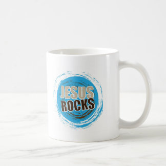 Jesus schaukelt 4 blau u. choc kaffeetasse