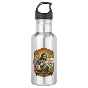 Jesus schlechte Autokorrektur Nachricht Chef Peinl Edelstahlflasche