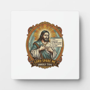 Jesus schlechte Autokorrektur Nachricht Chef Peinl Fotoplatte
