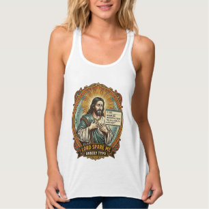 Jesus schlechte Autokorrektur Nachricht Chef Peinl Tank Top