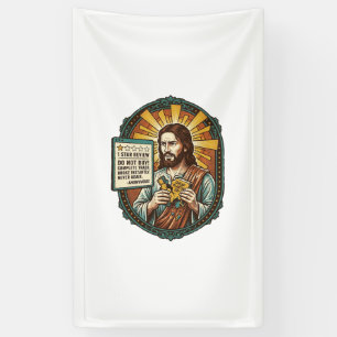 Jesus schlechter Influencer Produktbewertung Fail Banner