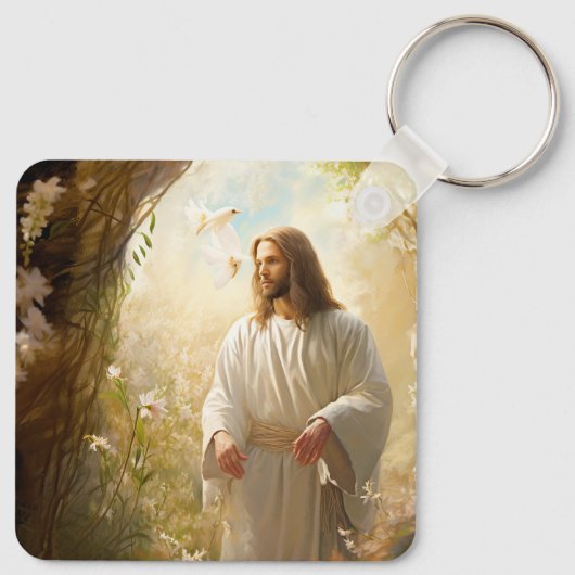 Jesus Schlüsselanhänger (Rückseite)