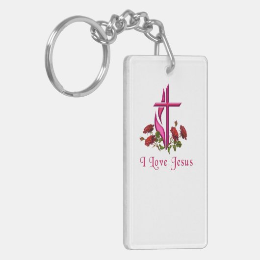 Jesus Schlüsselanhänger (Vorderseite links)