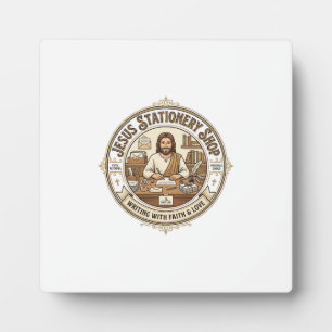 Jesus Schreibwarengeschäft Jesus Schreibwarengesch Fotoplatte