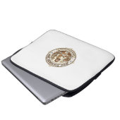 Jesus Schreibwarengeschäft Jesus Schreibwarengesch Laptopschutzhülle (Vorne Knopf)