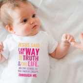 Jesus-Schrift Baby Strampler