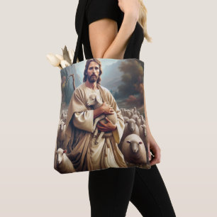 Jesus schützt sein geliebtes Schaf Tasche