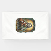 Jesus Schwarzer Bildschirm Vergessene Webcam-Abdec Banner (Horizontal)