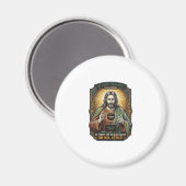 Jesus Schwarzer Bildschirm Vergessene Webcam-Abdec Magnet (Vorderseite/Rückseite)