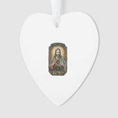 Jesus Schwarzer Bildschirm Vergessene Webcam-Abdec Ornament (Vorderseite)