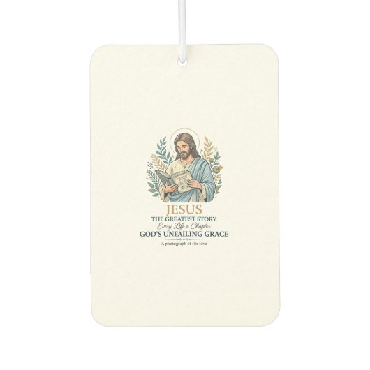 Jesus Scrapbooking Erinnerung Bewahren Mutter Vint Autolufterfrischer (Vorderseite)