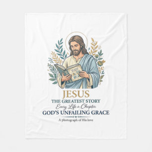 Jesus Scrapbooking Erinnerung Bewahren Mutter Vint Fleecedecke
