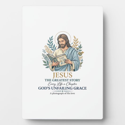 Jesus Scrapbooking Erinnerung Bewahren Mutter Vint Fotoplatte (Vorderseite)