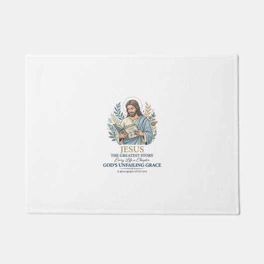 Jesus Scrapbooking Erinnerung Bewahren Mutter Vint Fußmatte (Vorderseite)