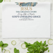 Jesus Scrapbooking Erinnerung Bewahren Mutter Vint Geschirrtuch (Gefaltet)