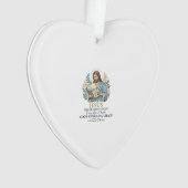 Jesus Scrapbooking Erinnerung Bewahren Mutter Vint Ornament (Vorderseite)