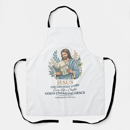 Jesus Scrapbooking Erinnerung Bewahren Mutter Vint Schürze (Vorderseite)