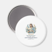 Jesus Scrapbooking Erinnerung Bewahrung Mutter Vin Magnet (Vorderseite/Rückseite)