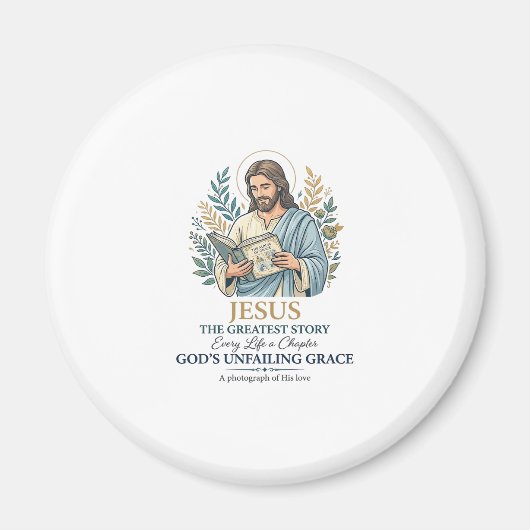 Jesus Scrapbooking Erinnerung Bewahrung Mutter Vin Magnet (Vorne)