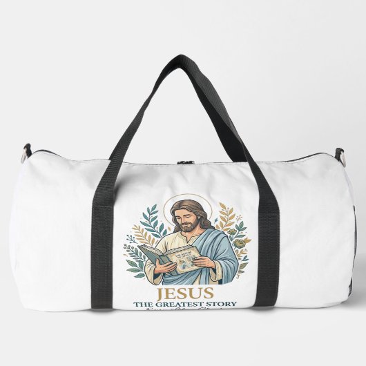 Jesus Scrapbooking Erinnerungen Behalten Mutter Vi Duffle Bag (Vorderseite)