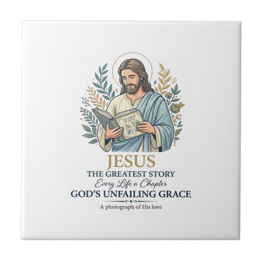 Jesus Scrapbooking Erinnerungen Behalten Mutter Vi Fliese (Vorderseite)