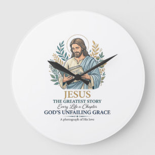 Jesus Scrapbooking Erinnerungen Behalten Mutter Vi Große Wanduhr