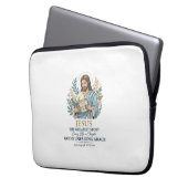 Jesus Scrapbooking Erinnerungen Behalten Mutter Vi Laptopschutzhülle (Vorderseite Links)