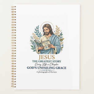 Jesus Scrapbooking Memory Keeping Mama Vintage-Shi Planer