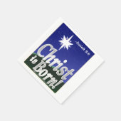 Jesus Season Weihnachten Serviette (Ecke)