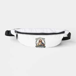 Jesus Second-Hand-Laden Vintage-Jagd-Grafik-T-Shir Bauchtasche