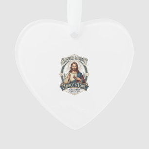Jesus Second-Hand-Laden Vintage-Jagd-Grafik-T-Shir Ornament