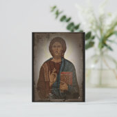Jesus-Segen Postkarte (Stehend Vorderseite)