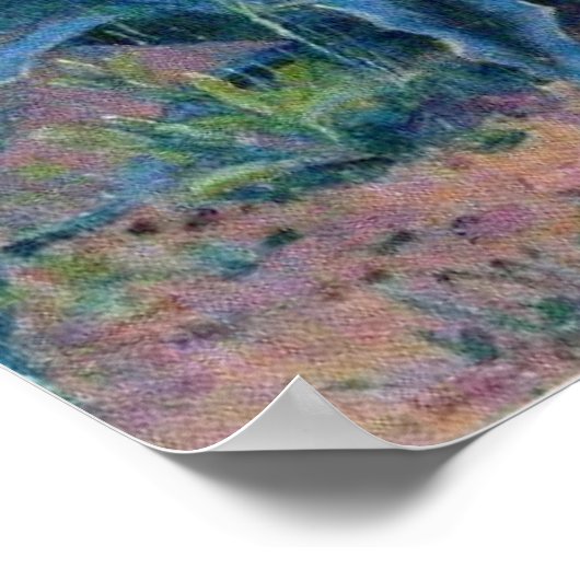 Jesus segesses the Children Elin Danielson-Gambogi Poster (Ecke)