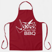 Jesus segne diese GRILLEN Schürze (Vorderseite)